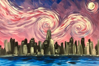BYOB Painting: Starry Night Over NYC (Astoria)